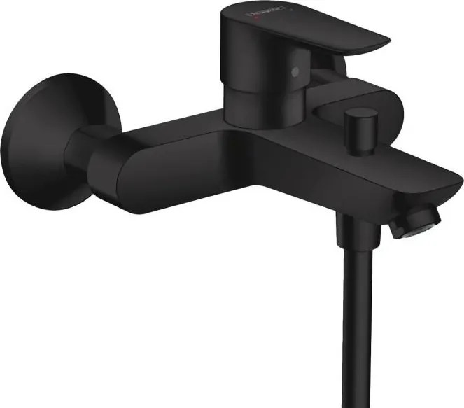 Baterie cada - dus Hansgrohe Talis E negru mat