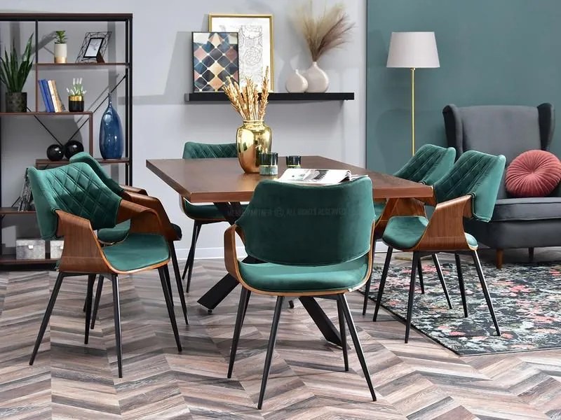 Scaun Rolf K (verde + negru). 1111259