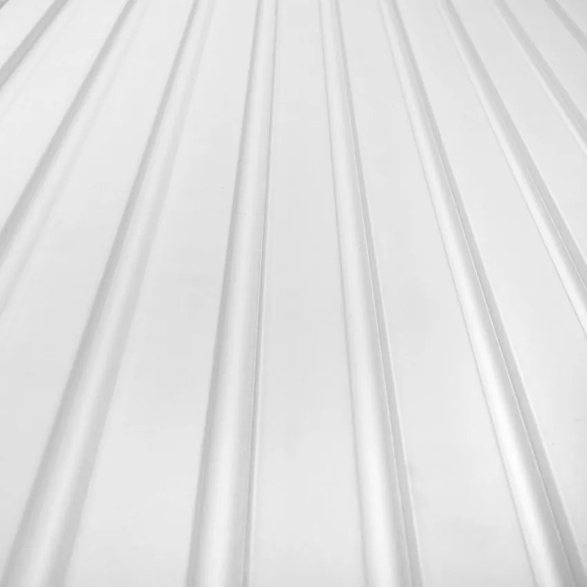 Panou riflaj decorativ 3D din polimer rigid, model Groove - 12.2x1.2x250 cm