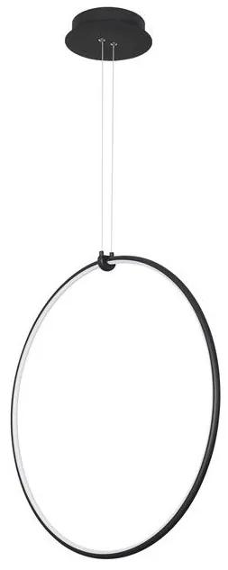 Lustra LED dimabila design modern decorativ Ring 68cm