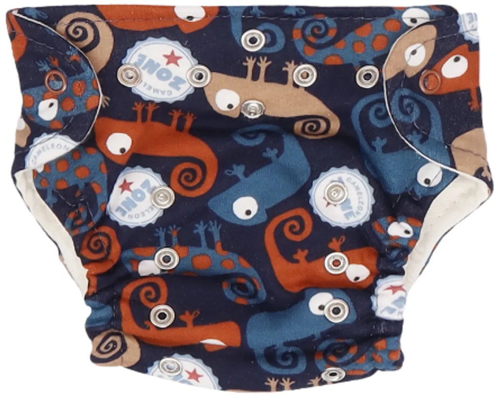 Mamatti Set scutece pânză EKO - chiloți + 2 x scutec, mărimea. 3 - 8 kg, Cameleon 5-14 kg