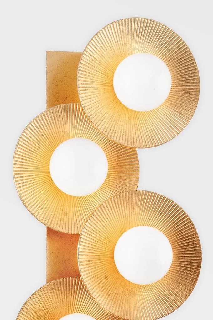 Aplica de perete LUX realizata manual, design modern EMERALD, cu 5 surse de lumina
