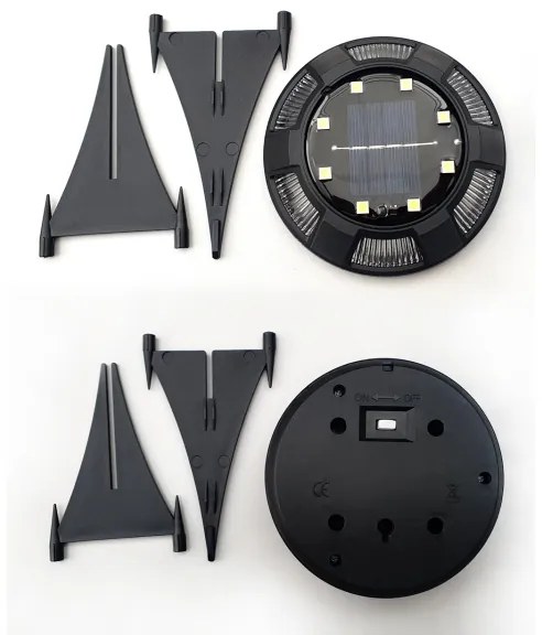 SET 4x LED lampă solară LED/1,2V 200 mAh IP44