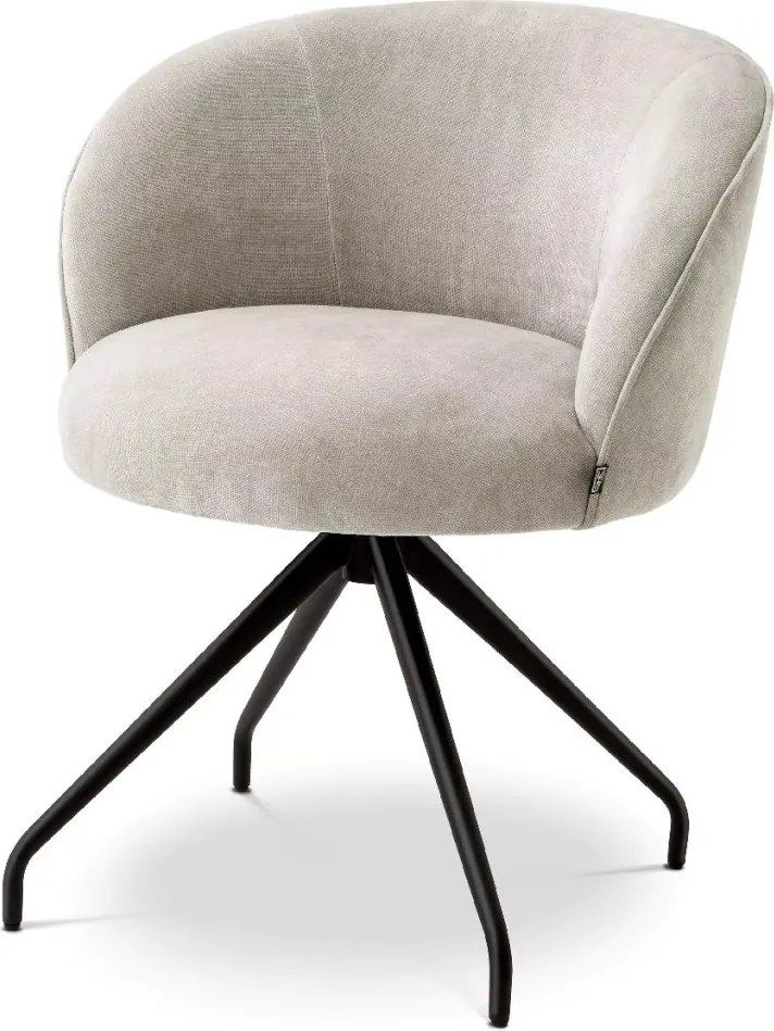 Scaun pivotant design elegant LUX Masters, Clarck sand