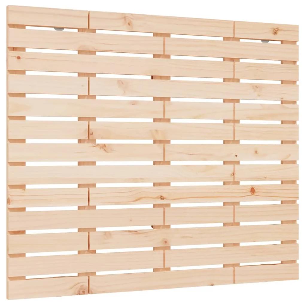 824663 vidaXL Tăblie de pat pentru perete, 106x3x91,5 cm, lemn masiv de pin