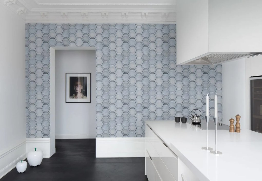 Fototapet, Concrete Hexagon, Rebel Walls