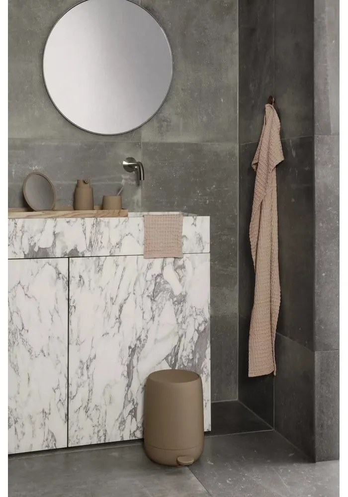 Perie de toaletă Blomus Sono, maro deschis