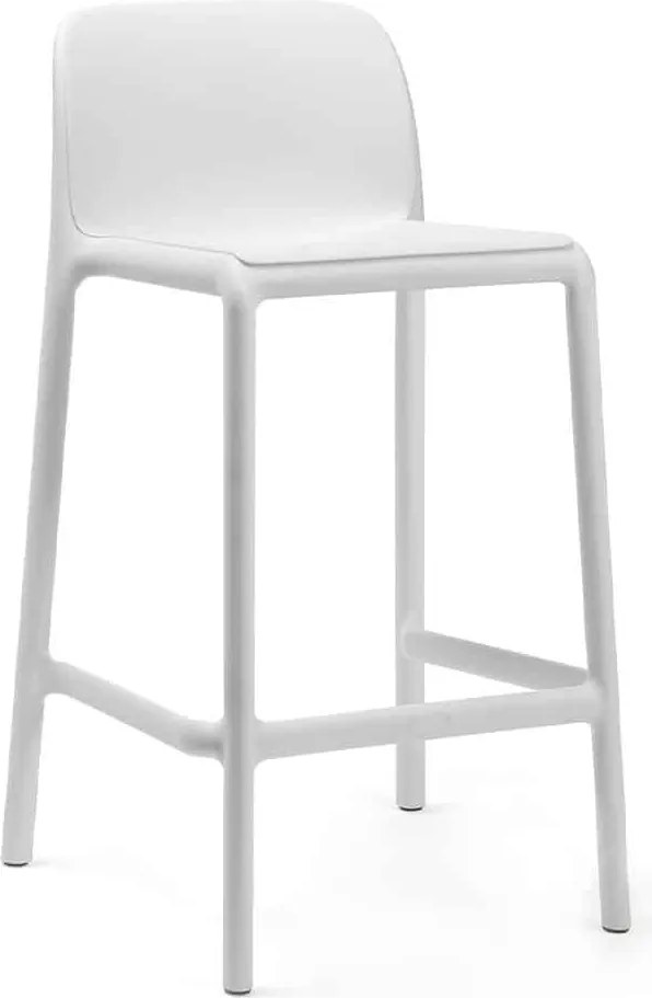 Scaun de Bar, Exterior, Nardi - Faro Mini, 65 cm - Bianco