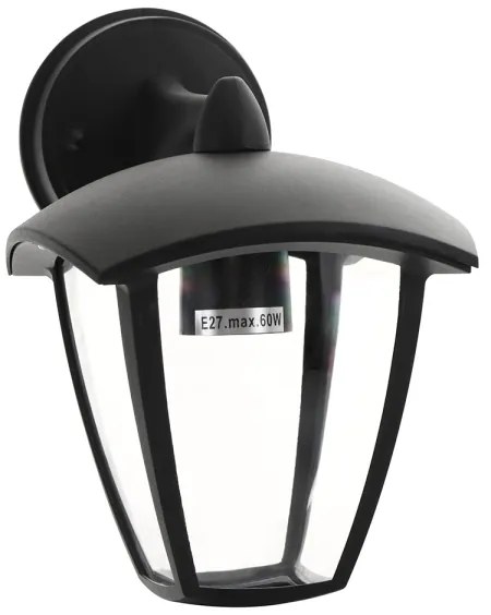 Aplică LED de exterior LUNA 1xE27/60W/230V IP44 Brilagi