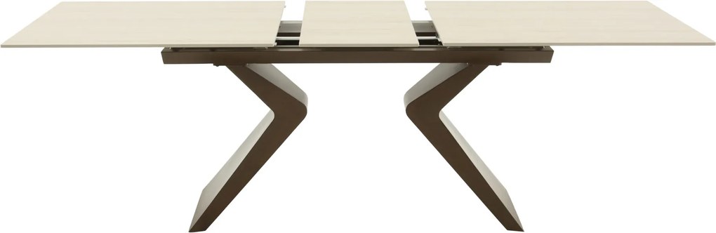 Masă extensibilă ceramică Miro CORTEN, 180 cm/90 cm