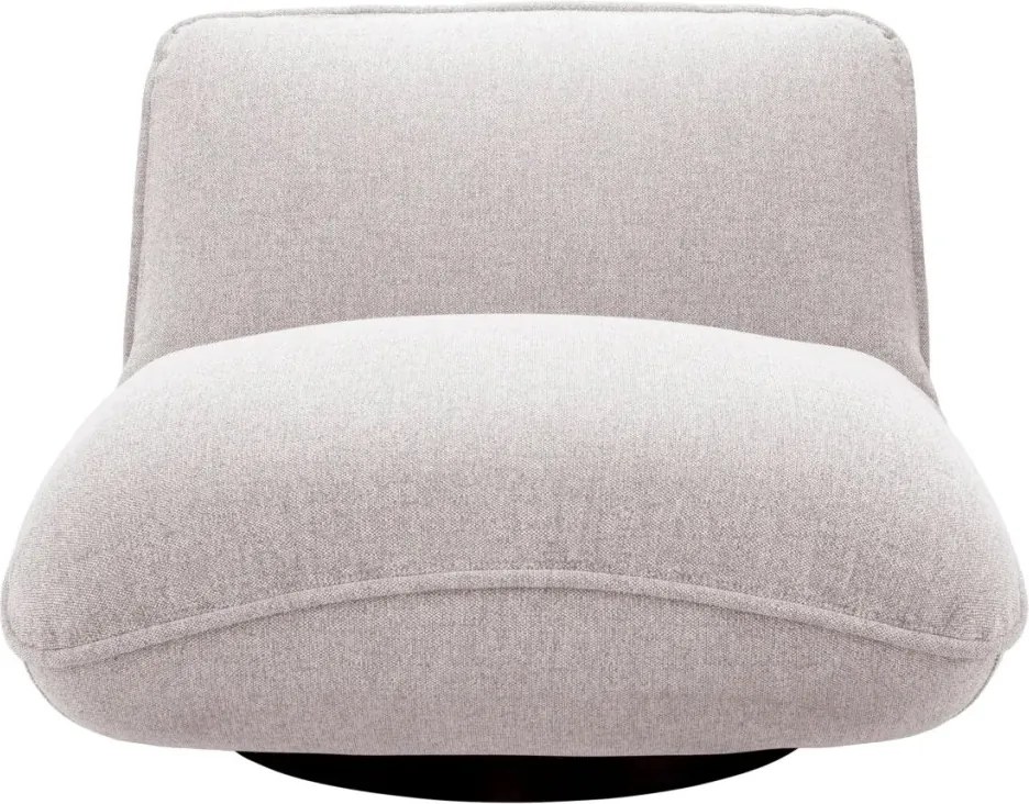 Fotoliu pivotant design elegant LUX Relax Outdoor, Mauritius grey