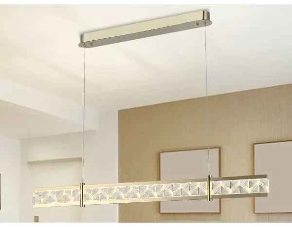 Lustră LED reglabilă pe cablu ENRIQUE LED/20W/230V 3000-6000K +telecomandă