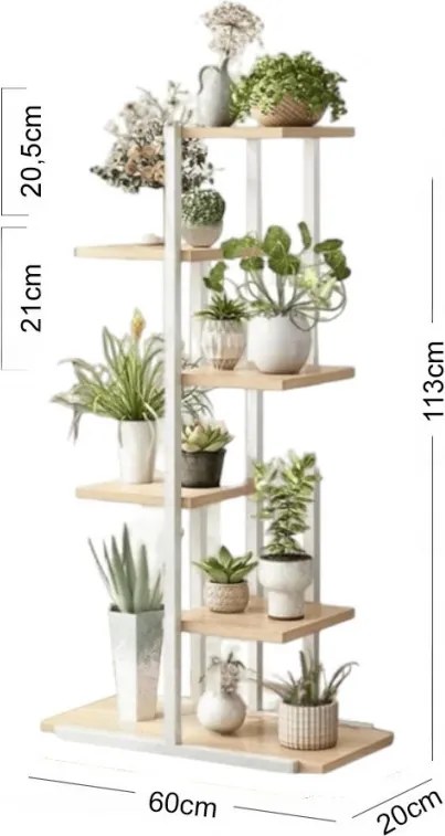 OFERTA Suport din lemn pentru flori BALIA II. calitate secundara