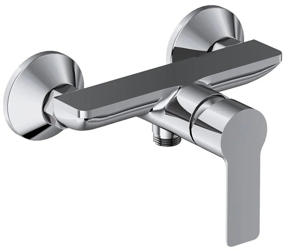 Ravak X070486 - Baterie de duș SOLAR, crom lucios