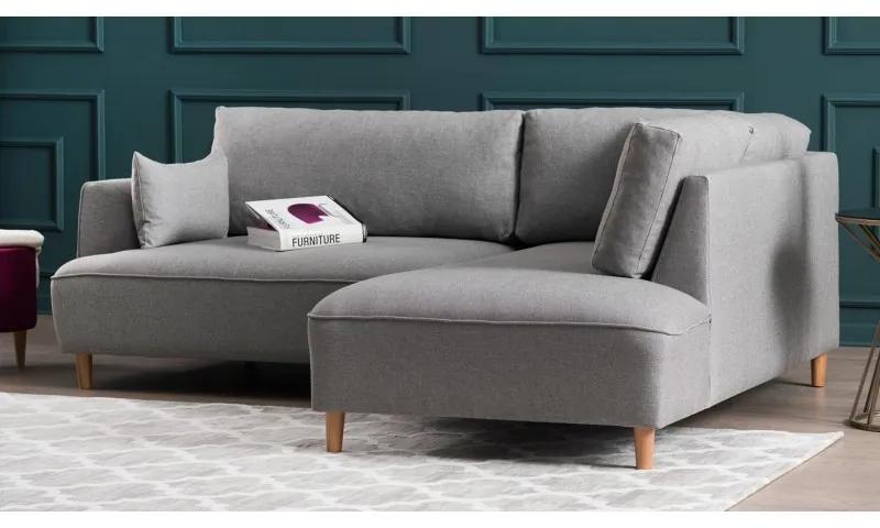 Canapea Tip Coltar Felix Extra Soft Corner Sofa Right - Light Grey