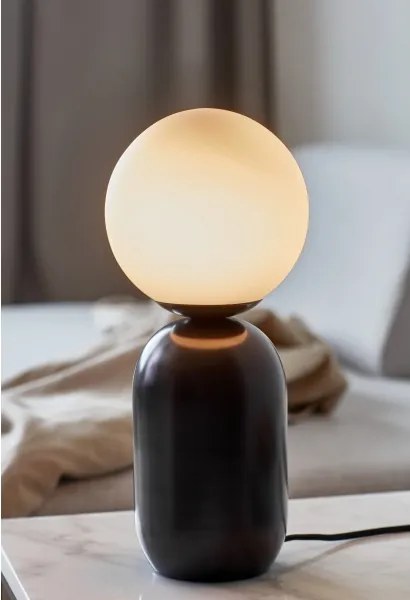 Lampă de masă Nordlux NOTTI 1xE14/25W/230V negru