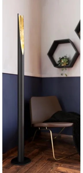 Eglo 97584 - Lampadar LED BARBOTTO 1xGU10/5W/230V negru