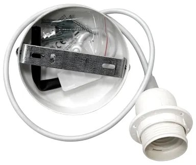 Lustră pe cablu ROLLER ECO Duolla RECYCLING 1xE27/15W/230V d. 45 cm gri