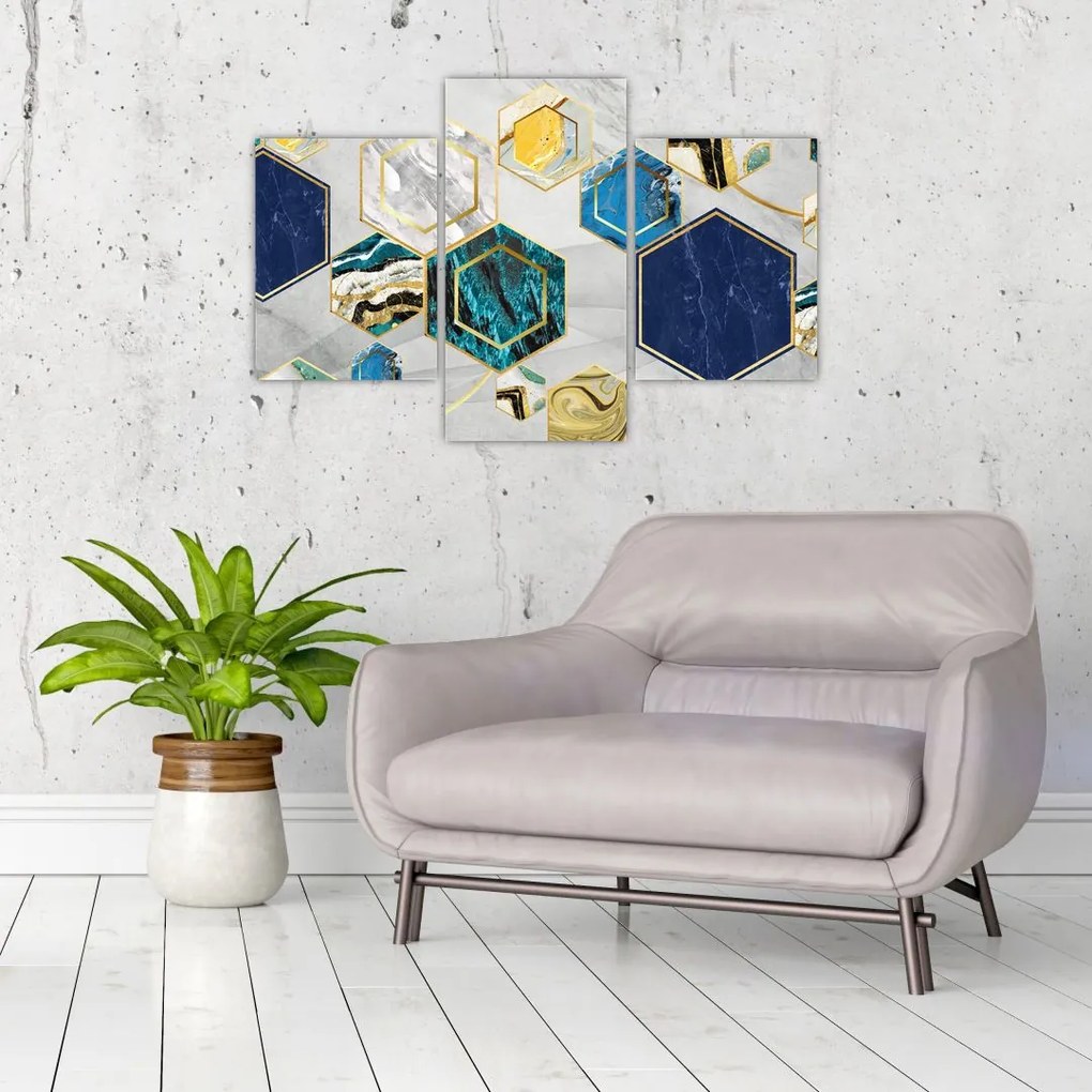 Tablou - Compoziție de marmură (90x60 cm)