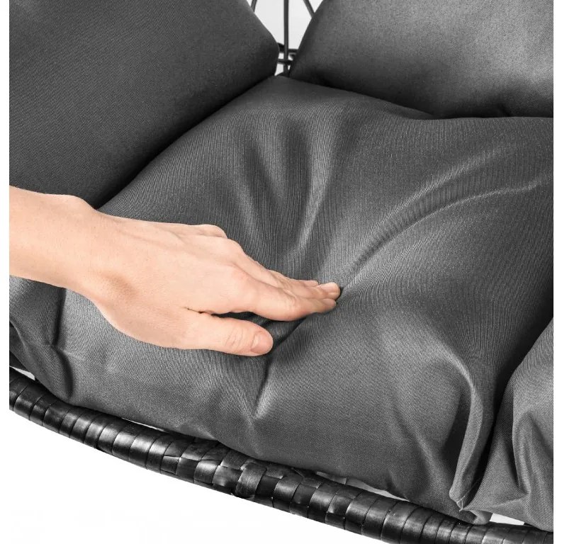 OFERTA Negru scaun suspendat KOKON fara suport II.calitate