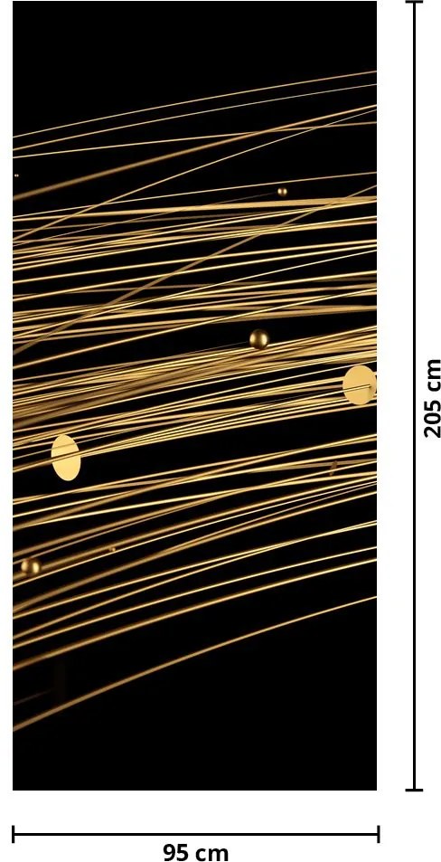 Fototapet pentru ușă - Abstract (95x205cm)