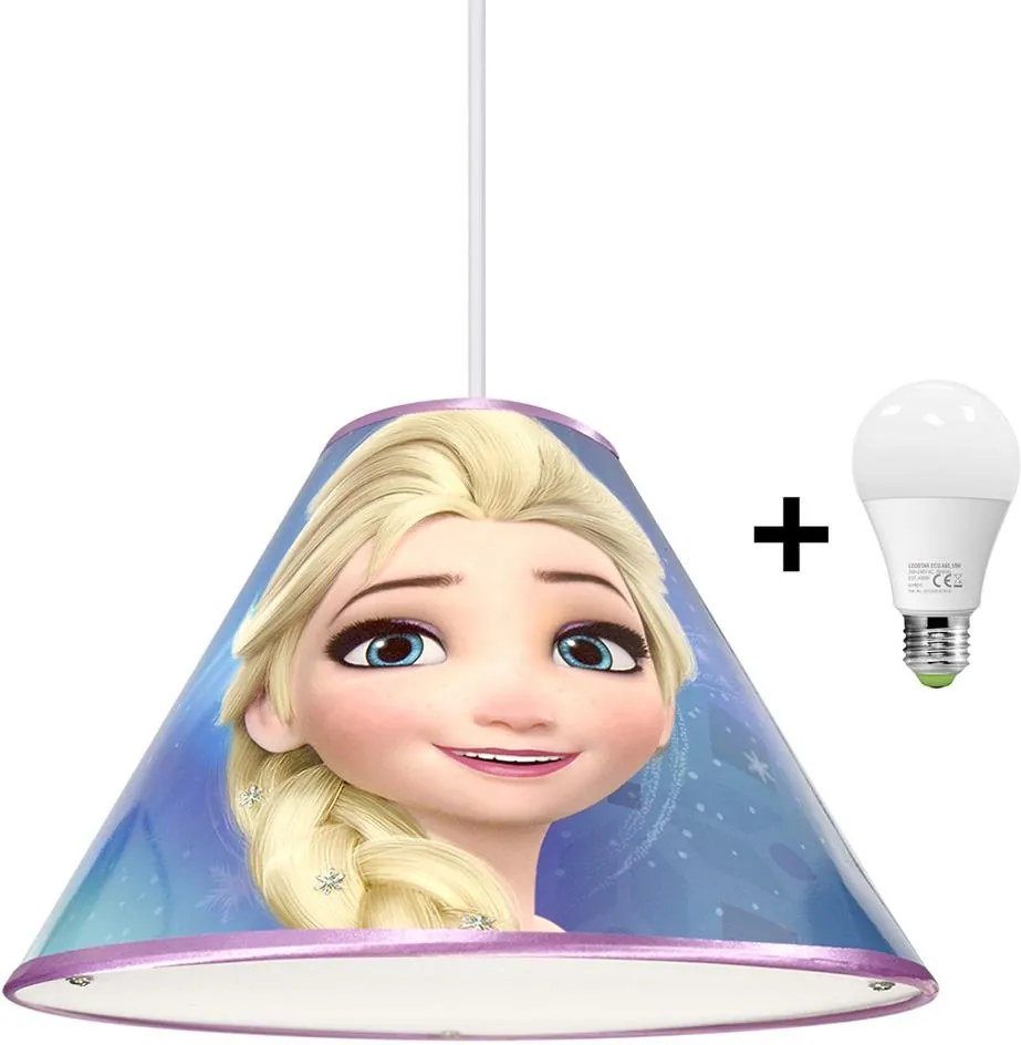 LED Lustră pe cablu DISNEY FROZEN 1xE27/15W/230V