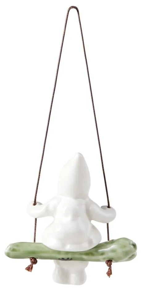 Ornament de Crăciun din porțelan Swinging Girl – Kähler Design