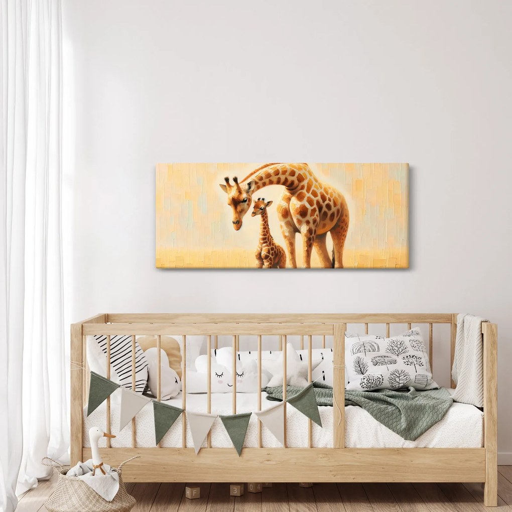 Tablou - Girafe (120x50 cm)