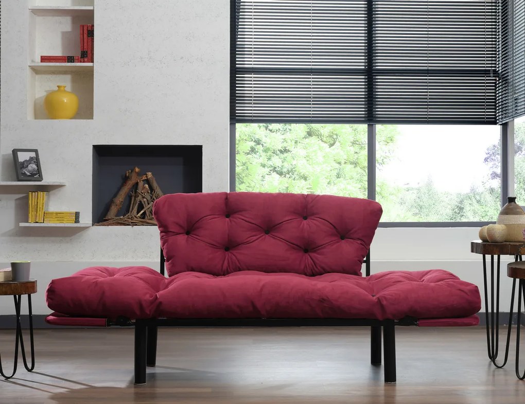 Canapea pat Nitta Maroon
