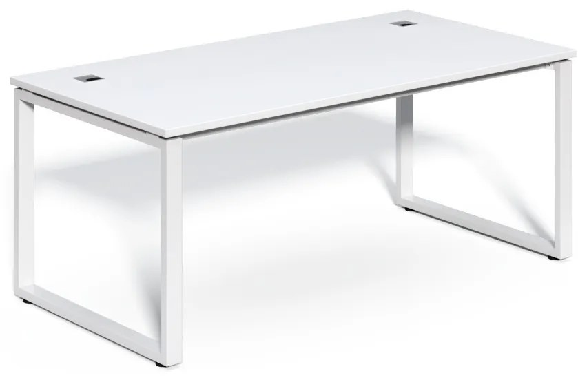Masă SimpleOffice 180 x 90 cm, alb / alb