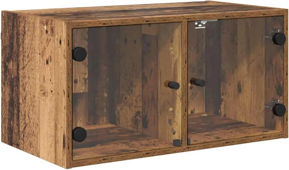 vidaXL Dulap de perete Lemn Vechi 68 x 37 x 35 cm Lemn compozit