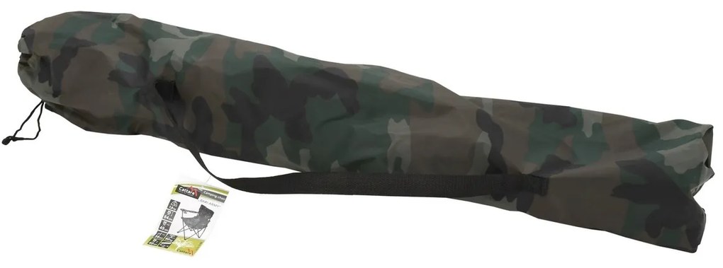 Cattara 13450 Scaun pliant de camping Bari, armat,49 x 39 x 84 cm