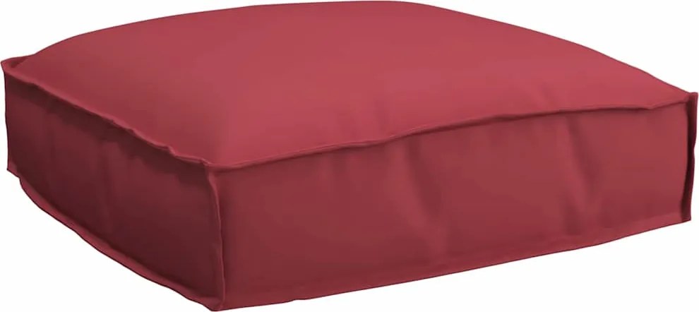 vidaXL Pernă Roșu Vin 50 x 50 x 12 cm Material Oxford
