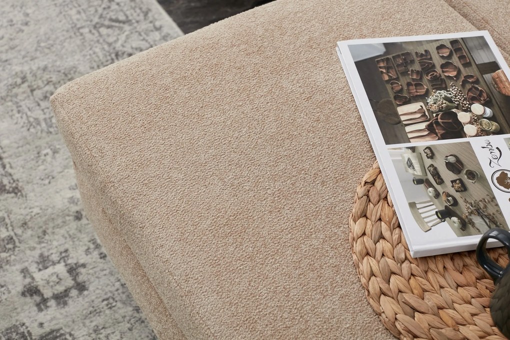 Canapea de colț Nova - Beige, Black