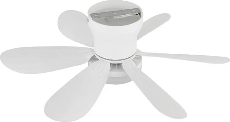 Lustra LED cu Ventilator si telecomanda DELORES alb