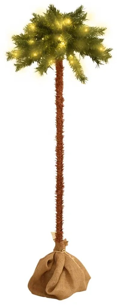 Palmier artificial cu LED-uri, 150 cm 150 cm, 1