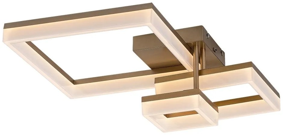 Plafoniera LED design geometric Amilia auriu