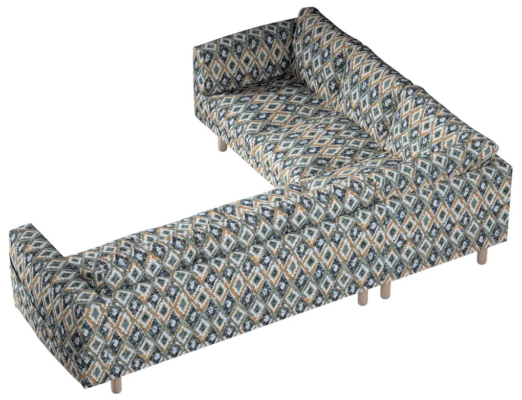 Husă pentru canapea colțar Norsborg cu 5 locuri