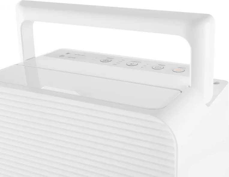 Dezumidificator pentru baie Woods MDK11, 2 viteze, Pana la 40 m², 108 m³, 2 l, 20 l/24 h, Hidrostat, 44 dB, IPX1, Alb