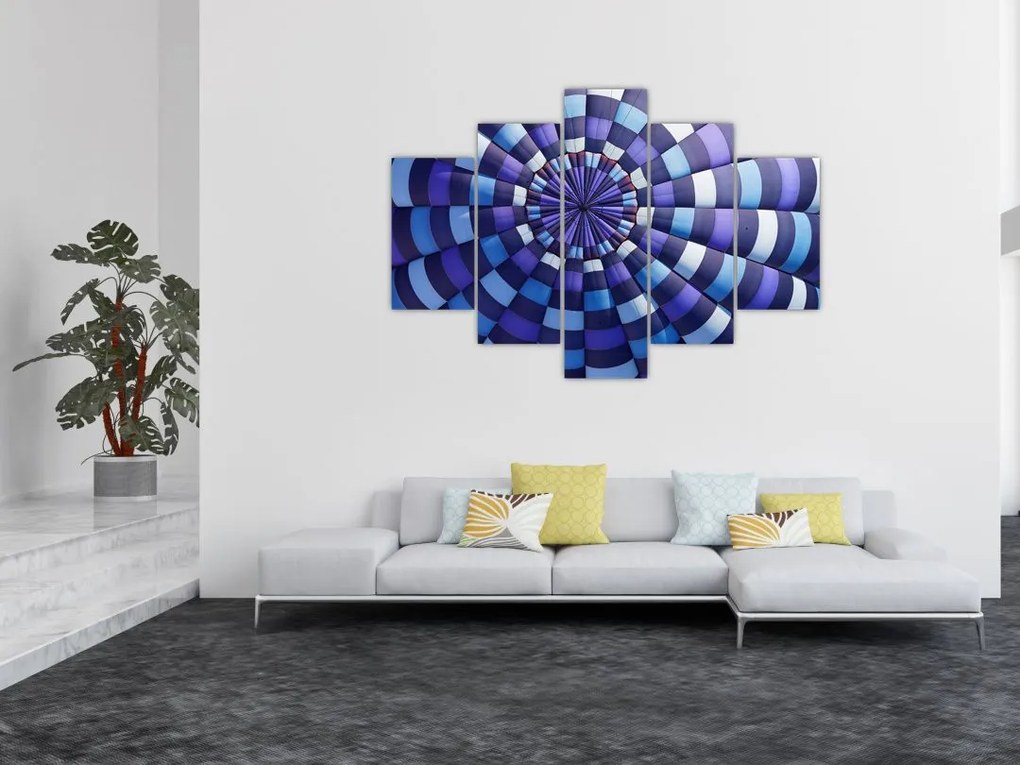 Tablou cu structura balonului zburător (150x105 cm)