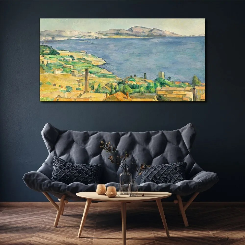 Tablou canvas Peisaj de apă de golf