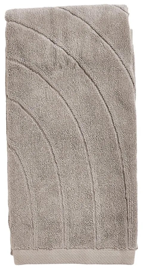 Prosop gri din bumbac din frotir 50x100 cm Time – Zone