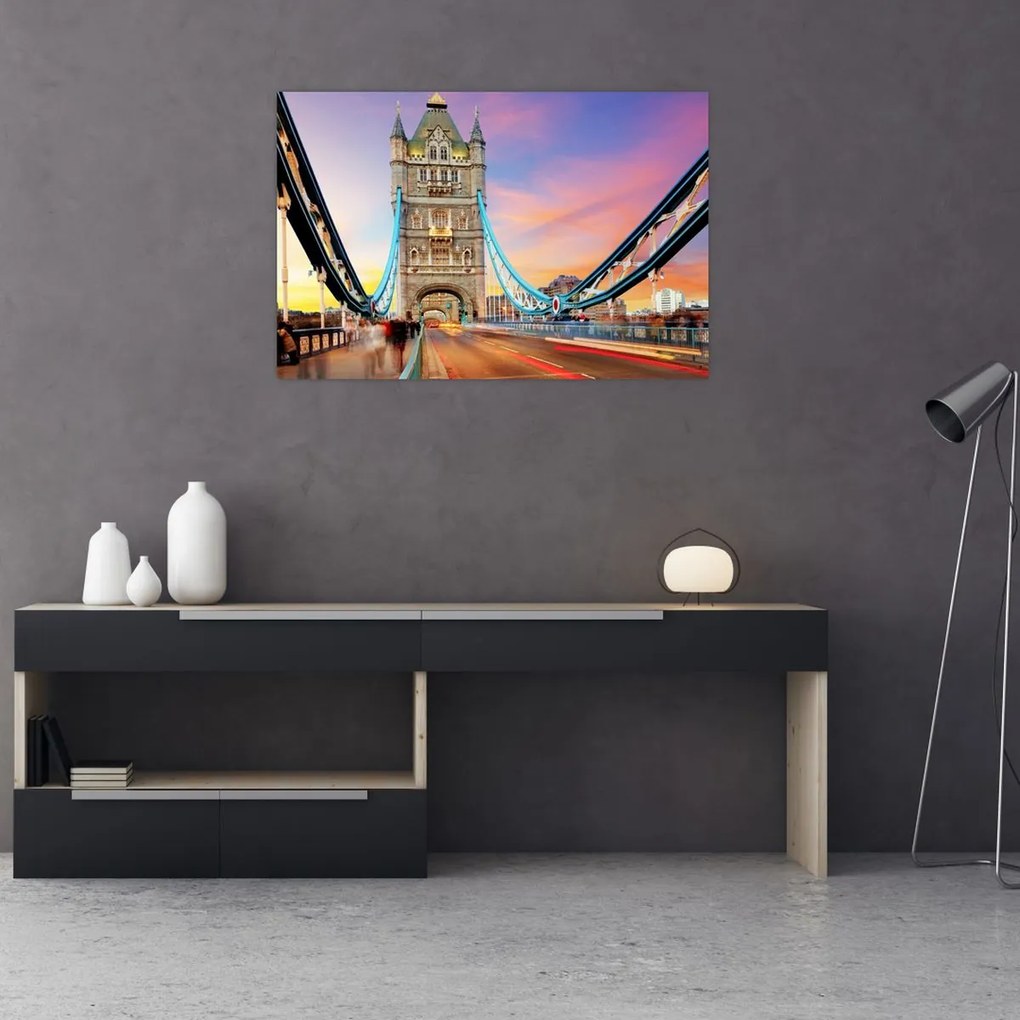 Tablou - Tower Bridge (90x60 cm)