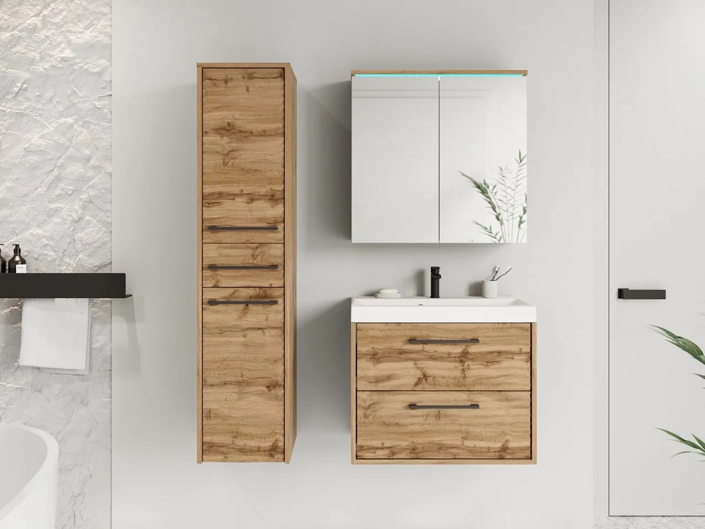Mobilier baie Tameko I (Stejar wotan + Stejar wotan) . 1104038