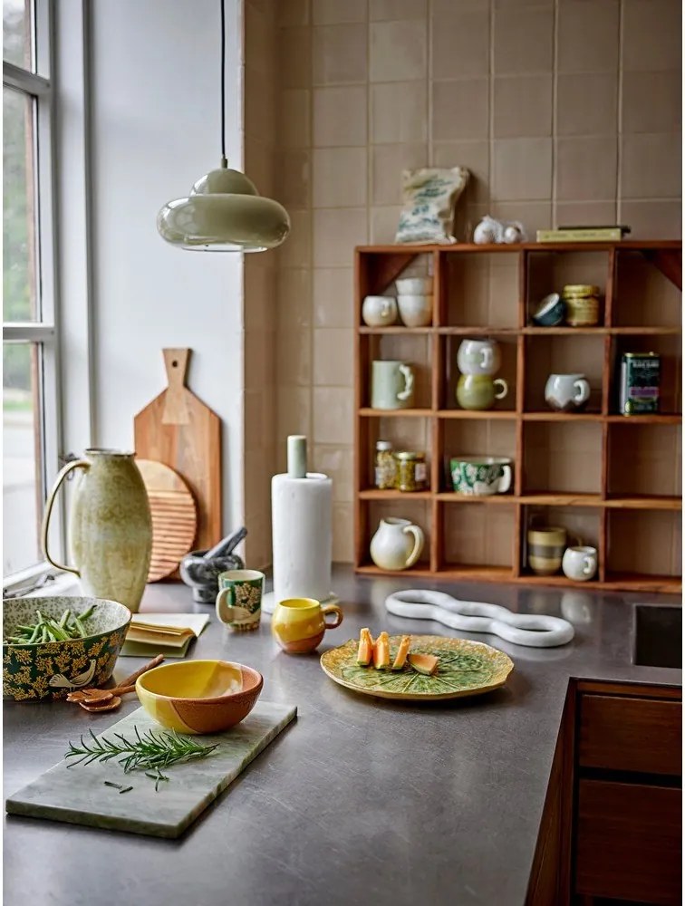 Bol verde din ceramică ø 28 cm Hezha – Bloomingville