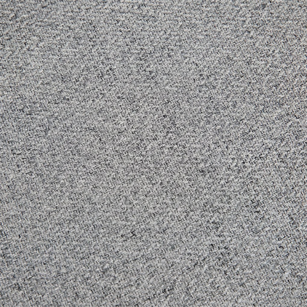 HOMCOM Fotoliu Tapițat din Material Textil cu Pernițe Umplute, Canapea Modernă cu Picioare din Oțel, 76x68x80 cm, Gri