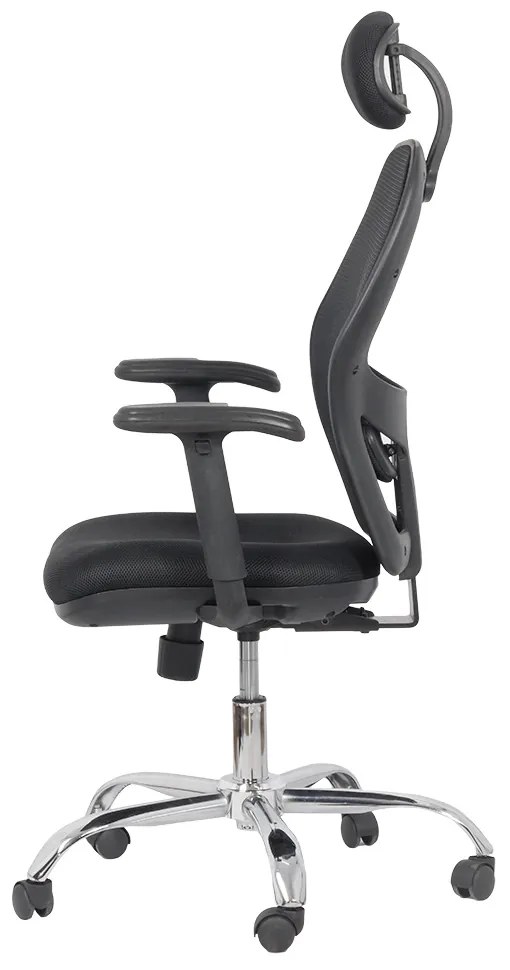 Scaun de birou ergonomic  OFF 989 negru