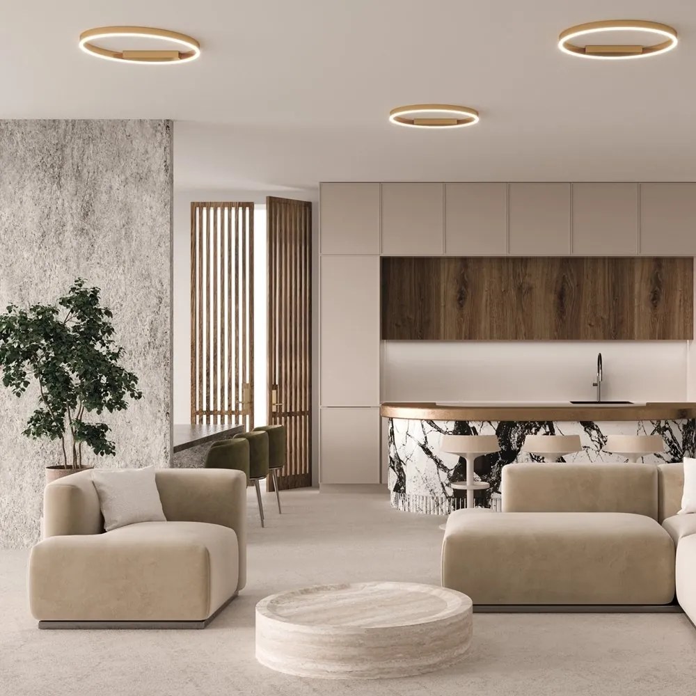 Plafoniera design modern LED Rim 60cm alama