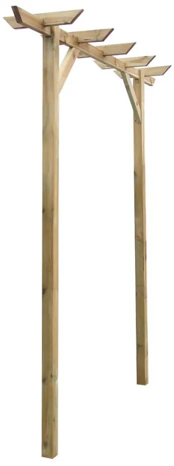 Pergola din lemn 200 x 40 x 205 cm