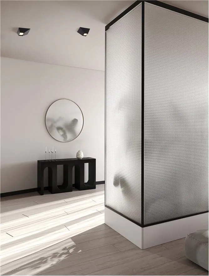 Spot LED aplicat stil minimalist OUTOPIA negru